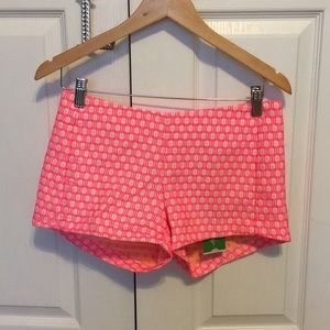 Lilly Pulitzer high rise pin up shorts